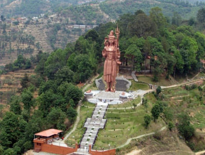 Статуя Кайлашнатха Махадевы (Шивы)