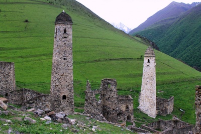 Башни Эрдзи в Ингушетии